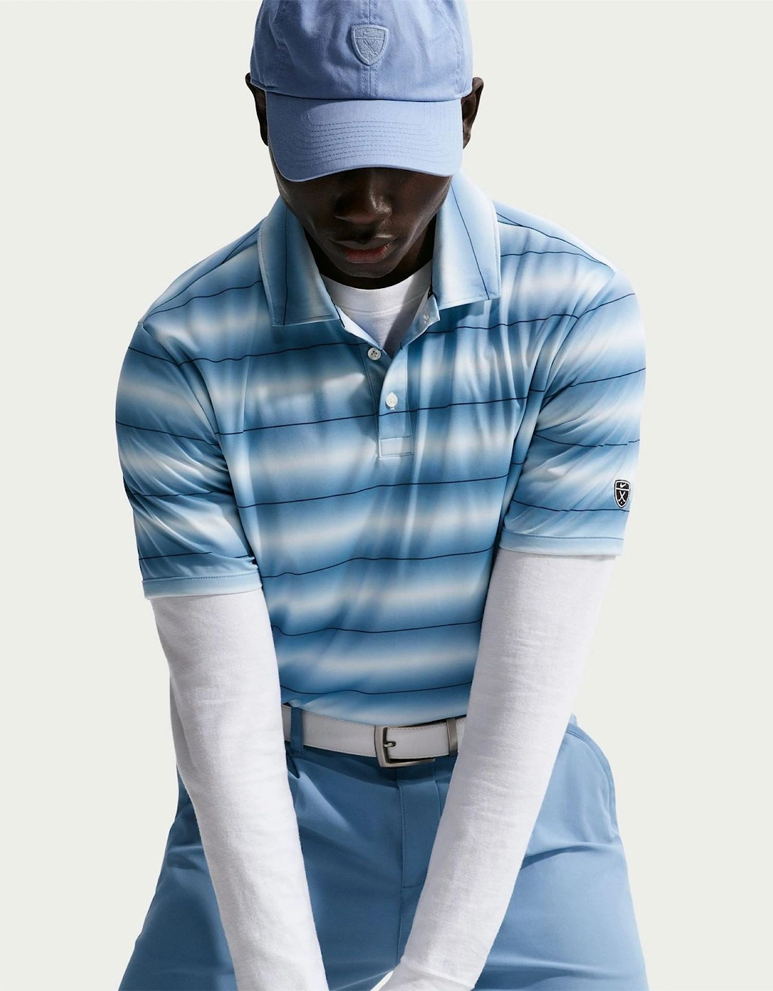 Collared Neck Short Sleeve Polo Shirt