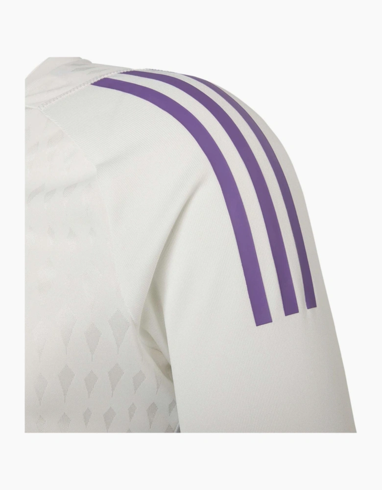 Jersey V-Neck Long Sleeve Raglan Athletic Top