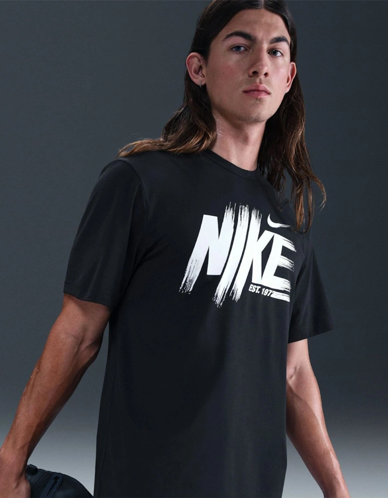 Wordmark Crew Neck Short Sleeve Jersey Competition T-Shirt