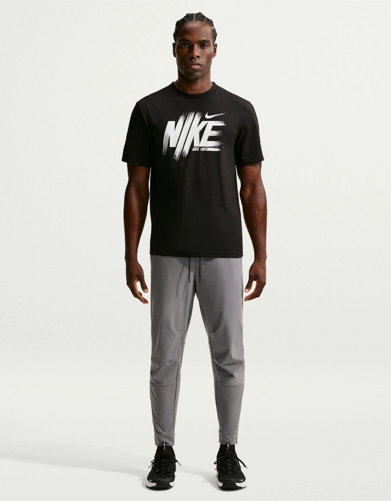 Wordmark Crew Neck Short Sleeve Jersey Competition T-Shirt
