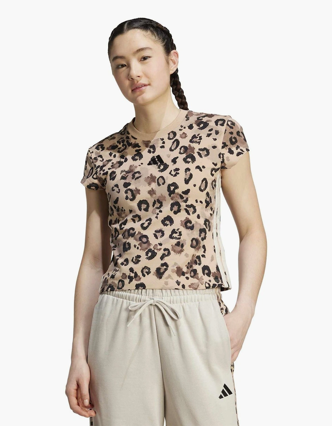 All Over Print Crew Neck Short Sleeve Jersey T-Shirt