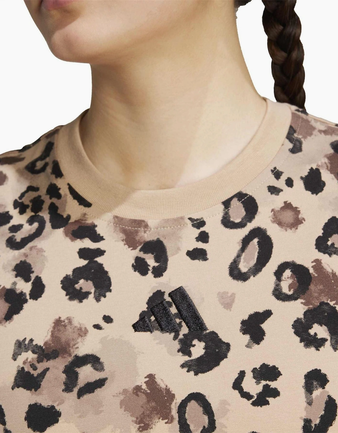 All Over Print Crew Neck Short Sleeve Jersey T-Shirt