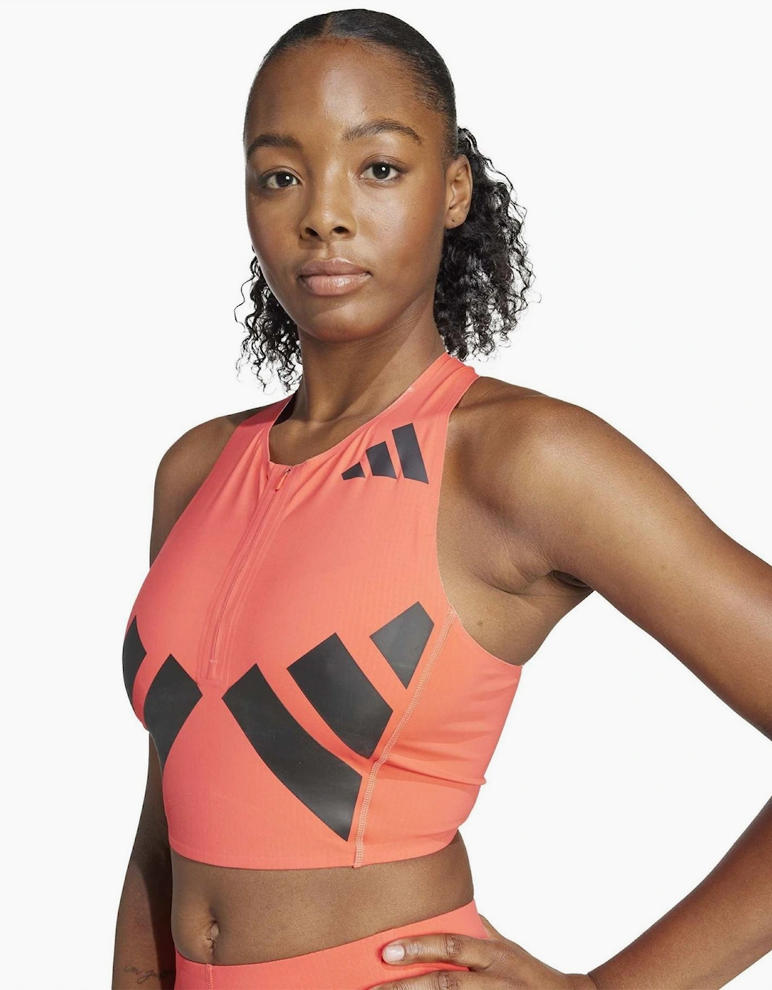 Adizero Halter Neck Sleeveless Muscle Tank