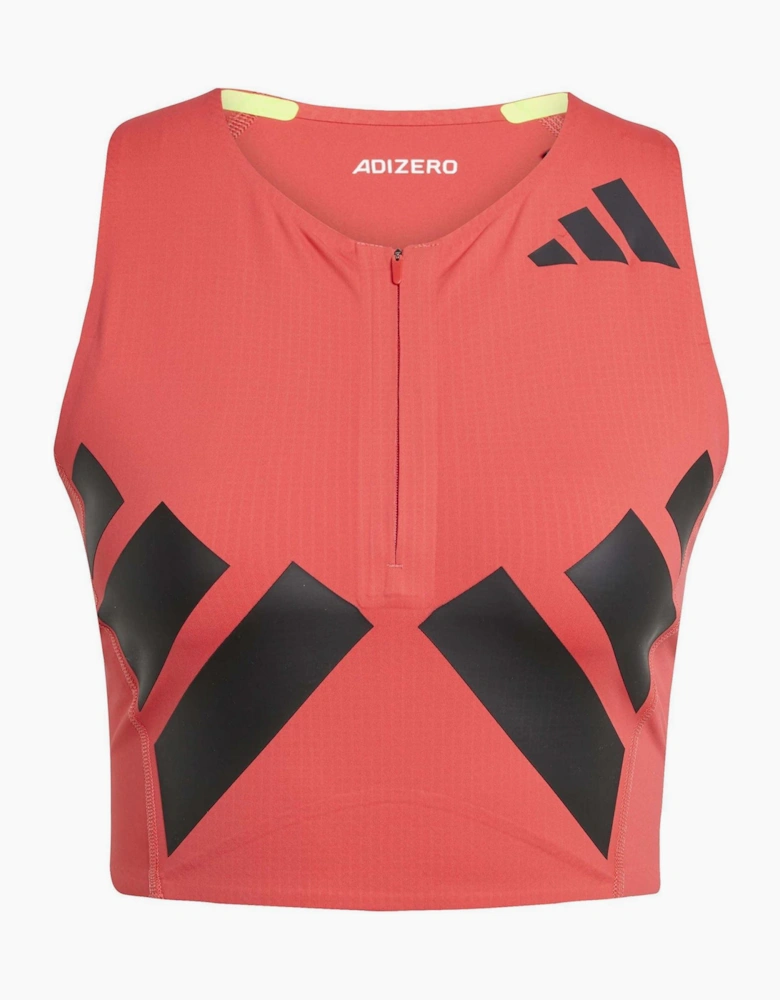 Adizero Halter Neck Sleeveless Muscle Tank