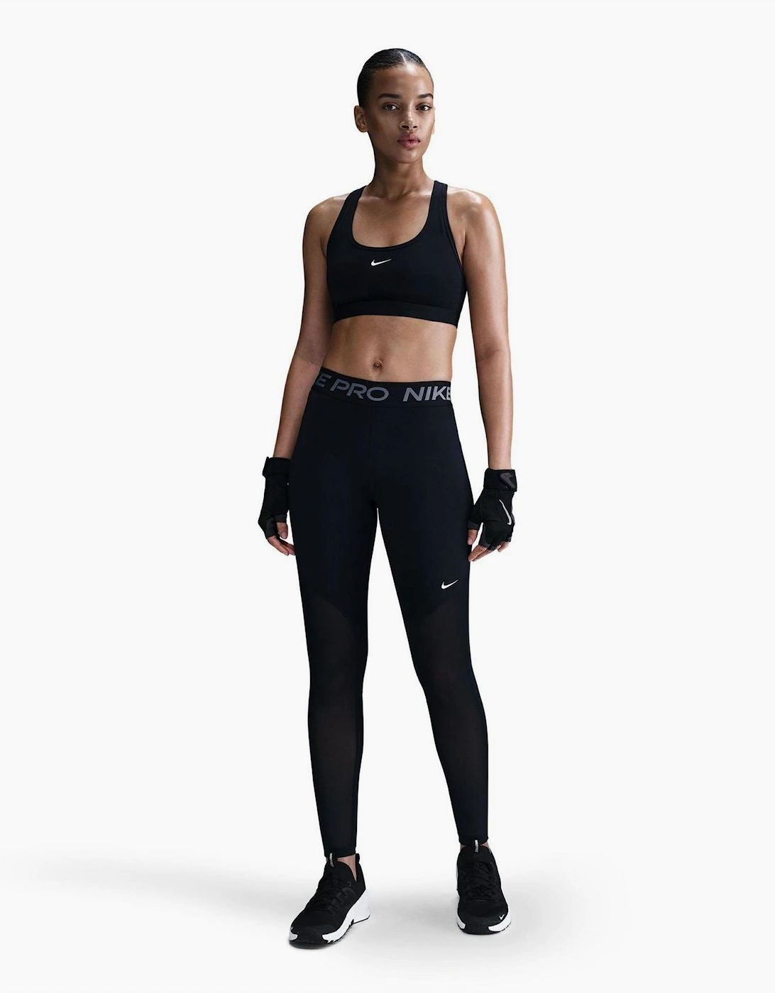 Solid Patterned Mid Rise Leggings
