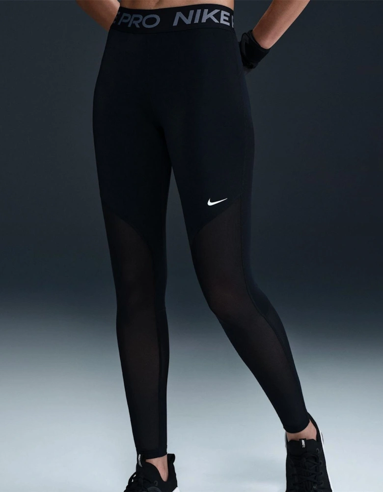Solid Patterned Mid Rise Leggings