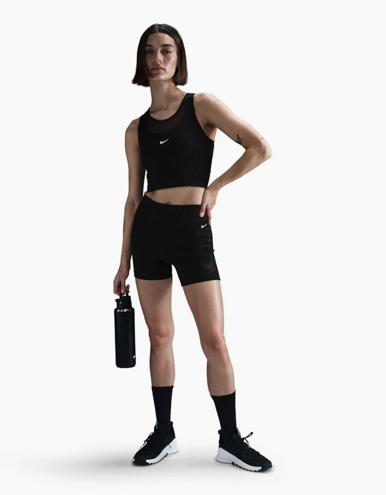 Scoop Neck Sleeveless Athletic Top