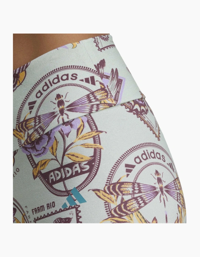 Farm Bike Graphic Compression Biking Shorts