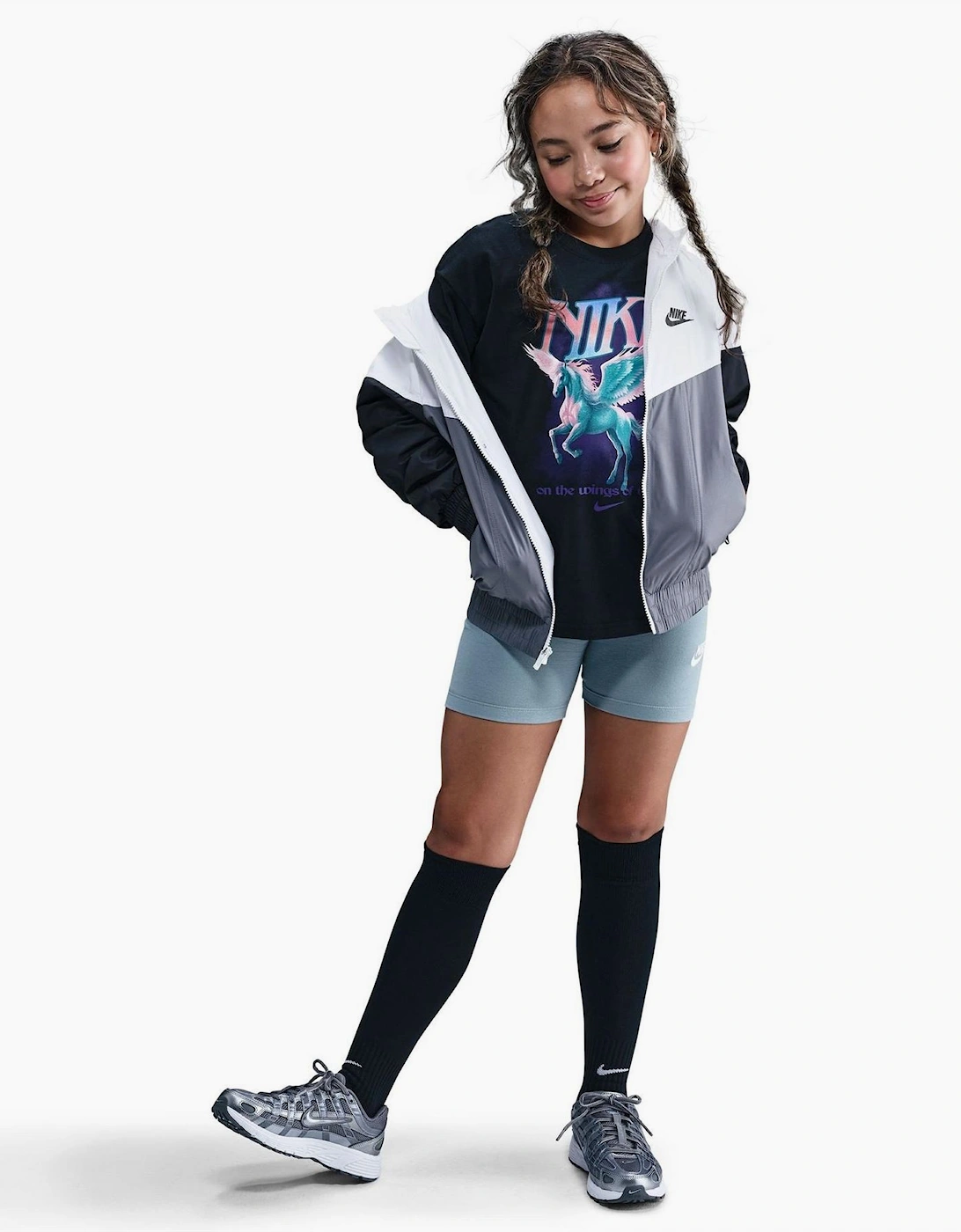 Graphic Text Crew Neck Short Sleeve T-Shirt