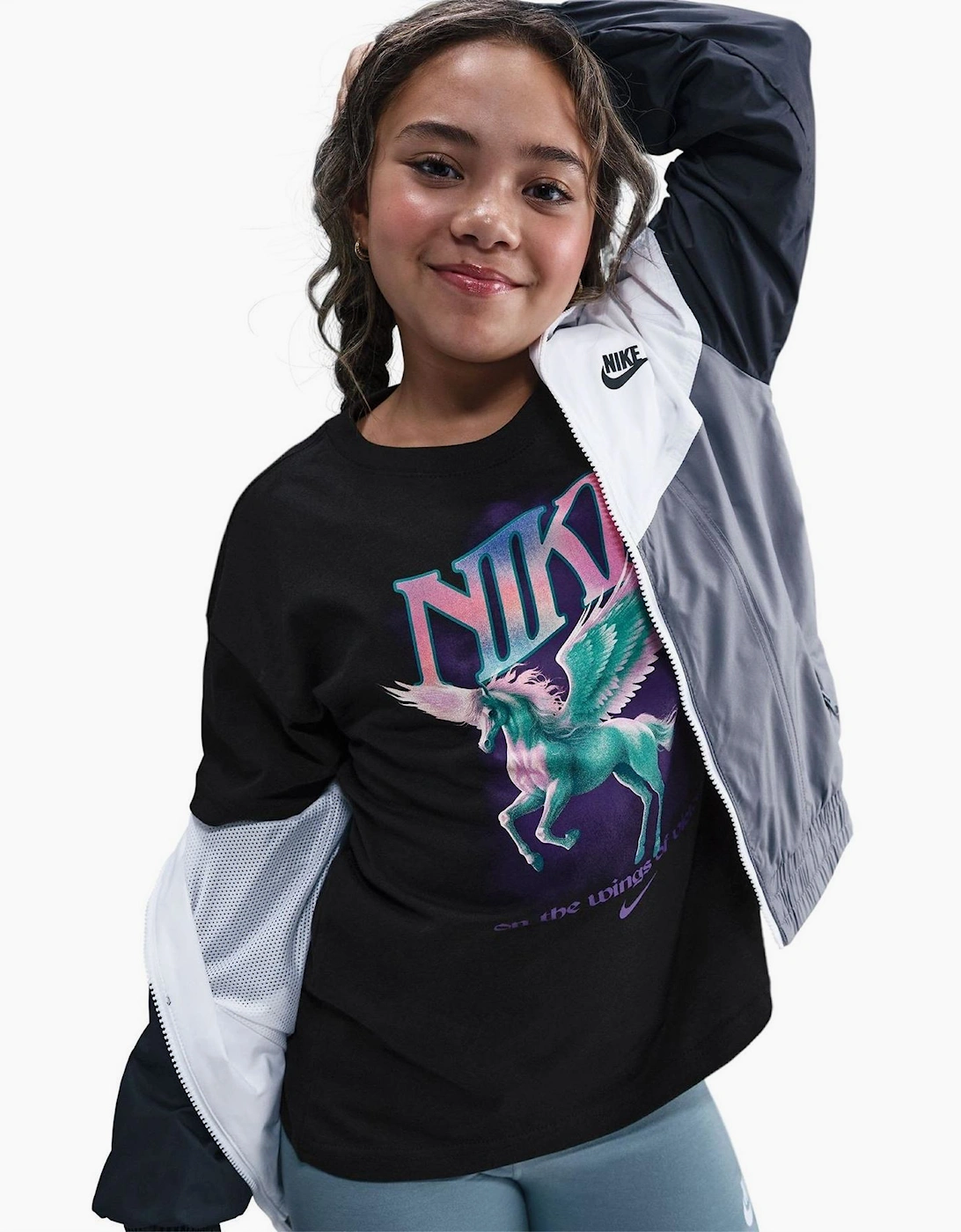 Graphic Text Crew Neck Short Sleeve T-Shirt