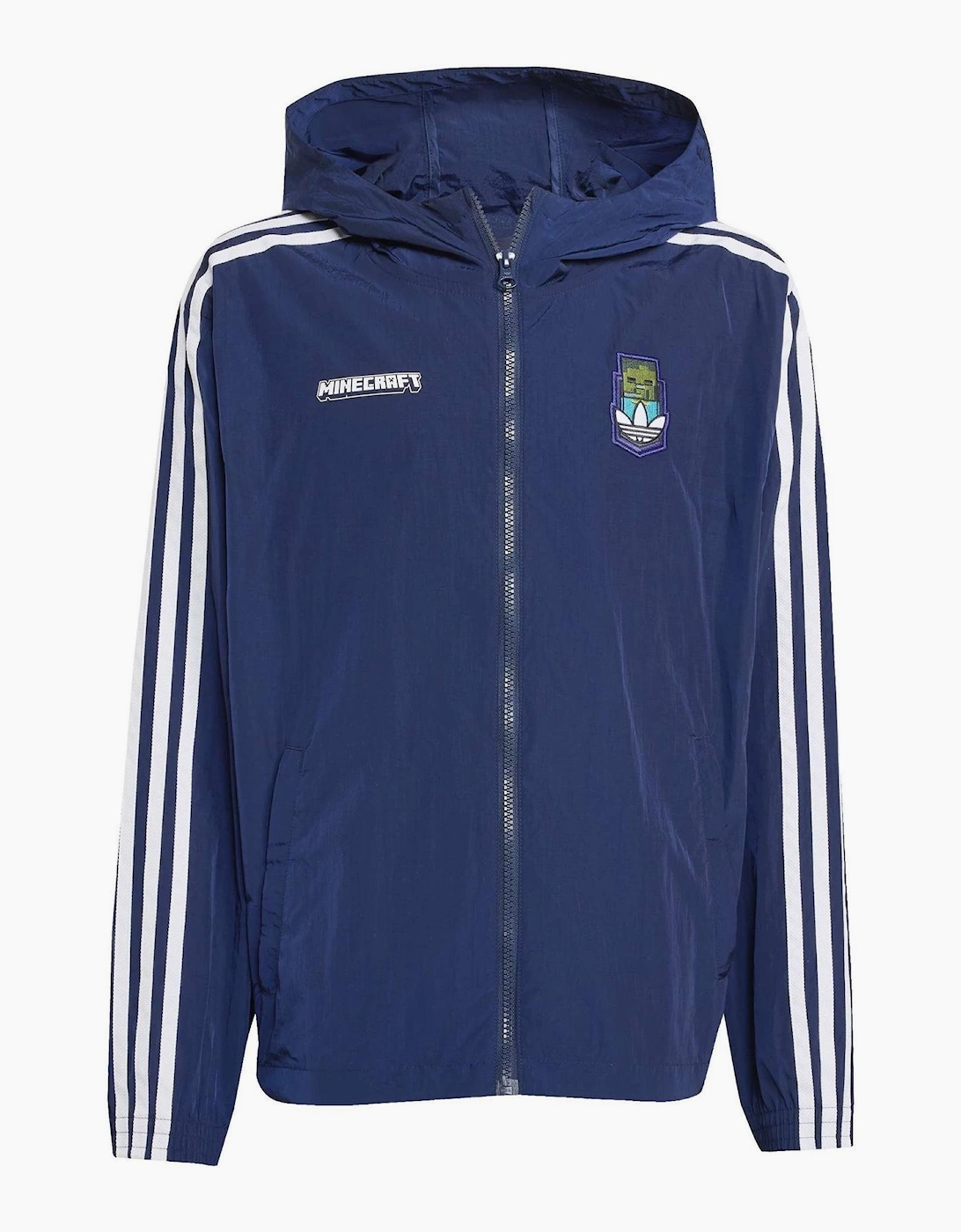 Three Stripes Side Stripes Zipped Pocket Rain Coat, 7 of 6