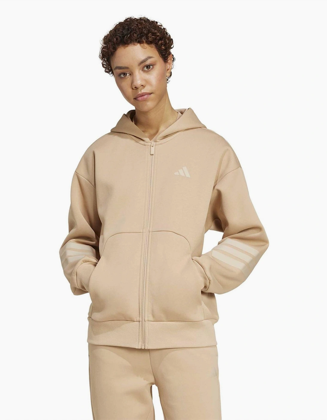 Kangaroo Pocket Hooded Long Sleeve Sweatshirt