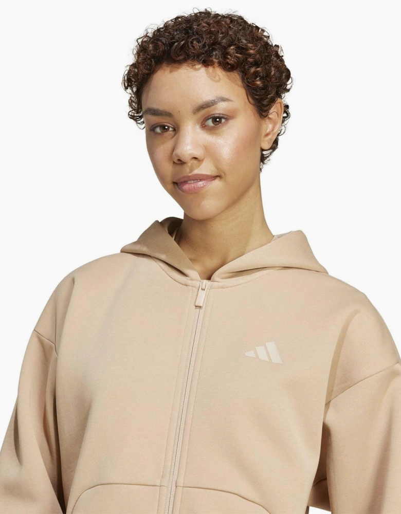 Kangaroo Pocket Hooded Long Sleeve Sweatshirt