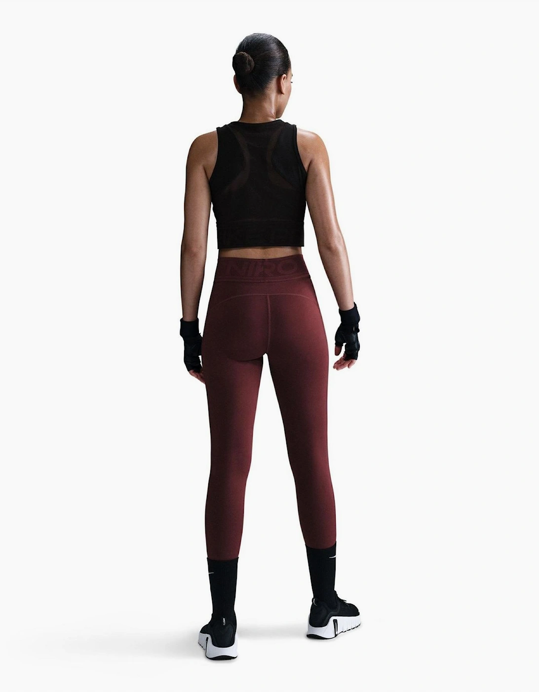 Sculpt Logo Print High Rise Leggings