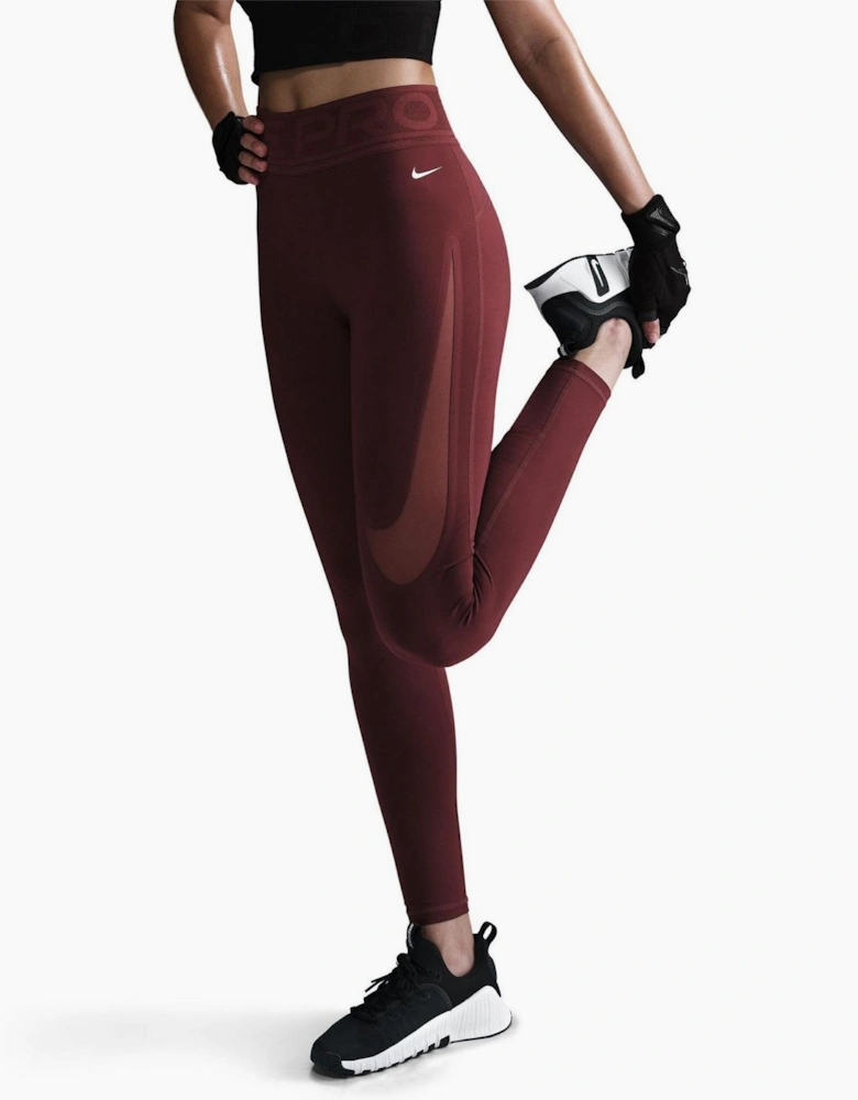 Sculpt Logo Print High Rise Leggings