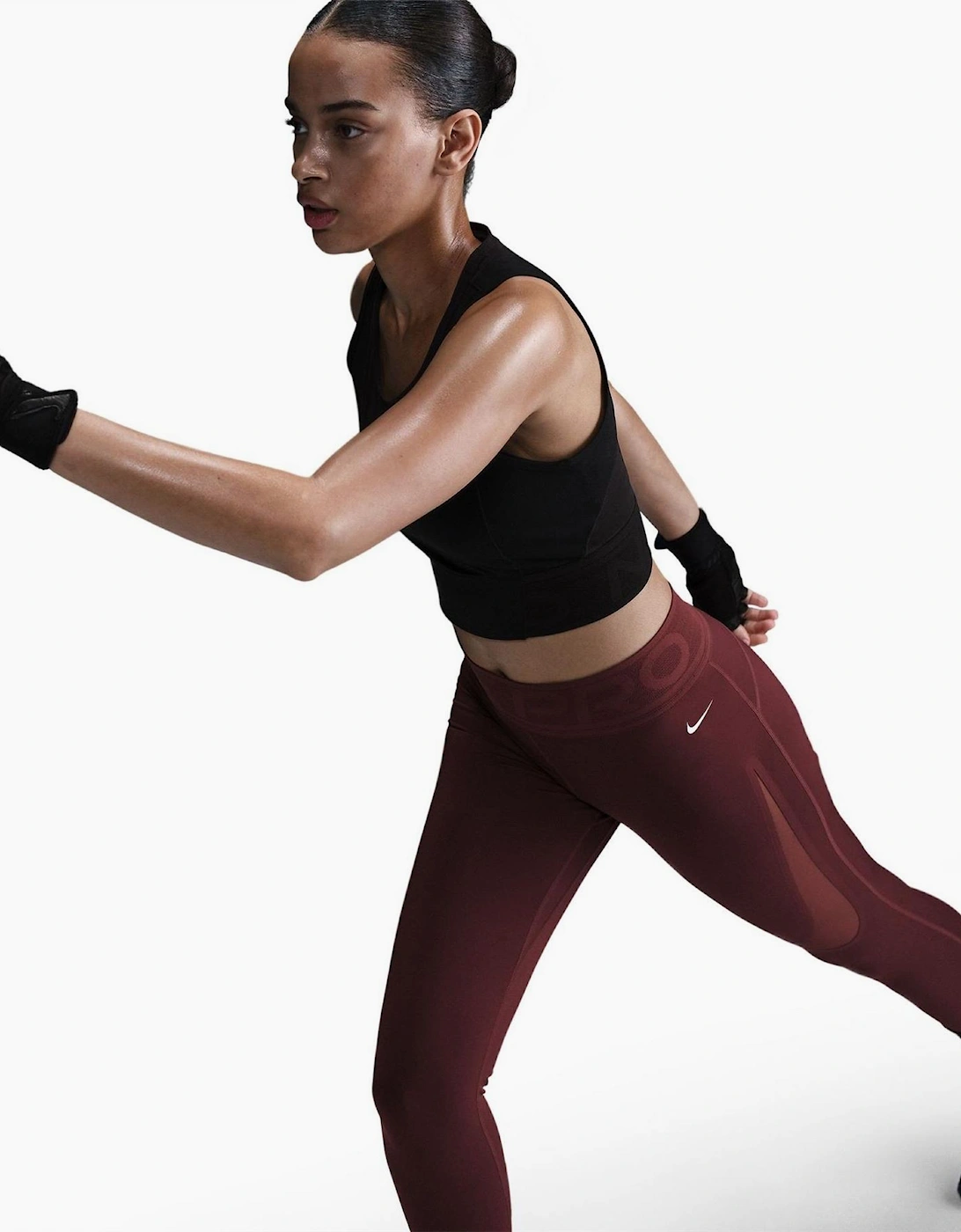 Sculpt Logo Print High Rise Leggings