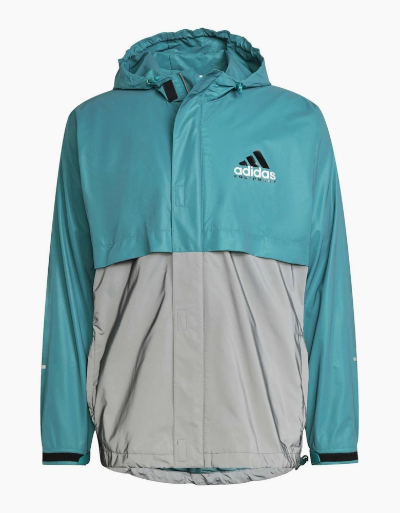 EQT Drawstring Bold Logo Rain Coat Jacket