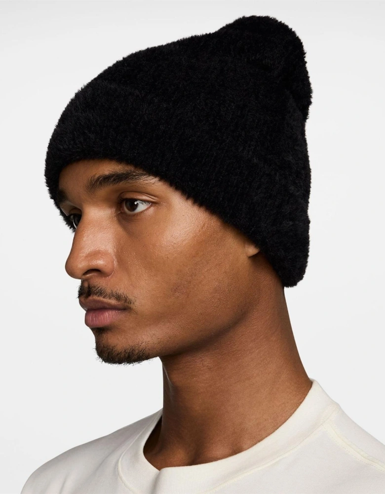 Logo Soft Feel Turn Up Brim Beanie