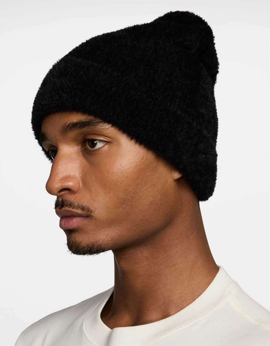 Logo Soft Feel Turn Up Brim Beanie