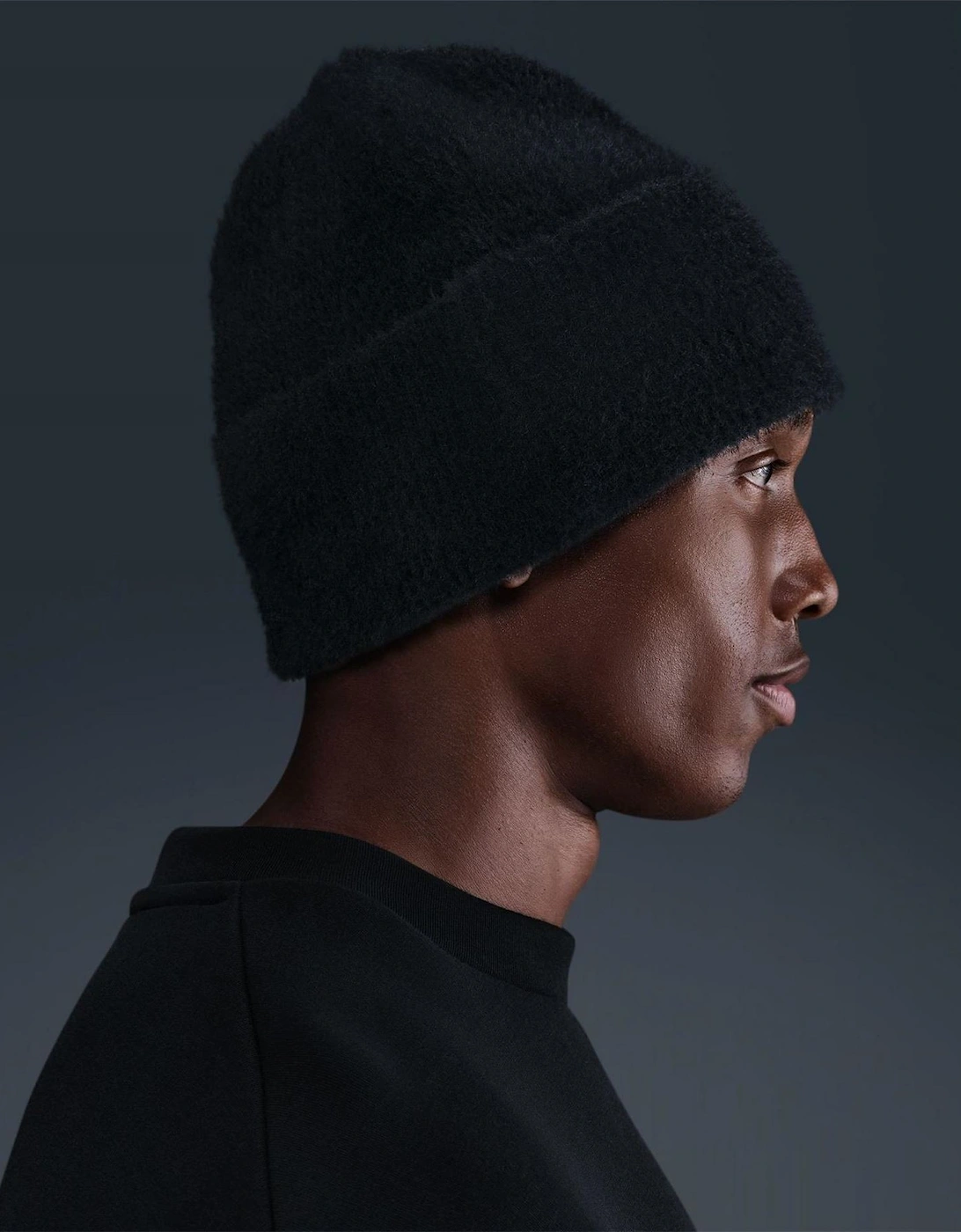 Logo Soft Feel Turn Up Brim Beanie