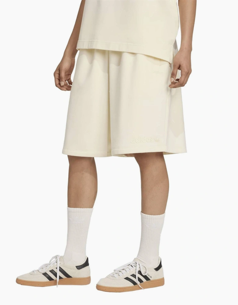 Ess Lin Solid Bermuda Sweat Shorts
