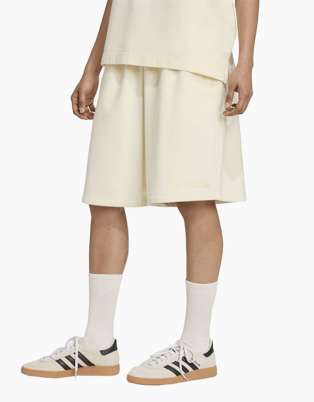 Ess Lin Solid Bermuda Sweat Shorts