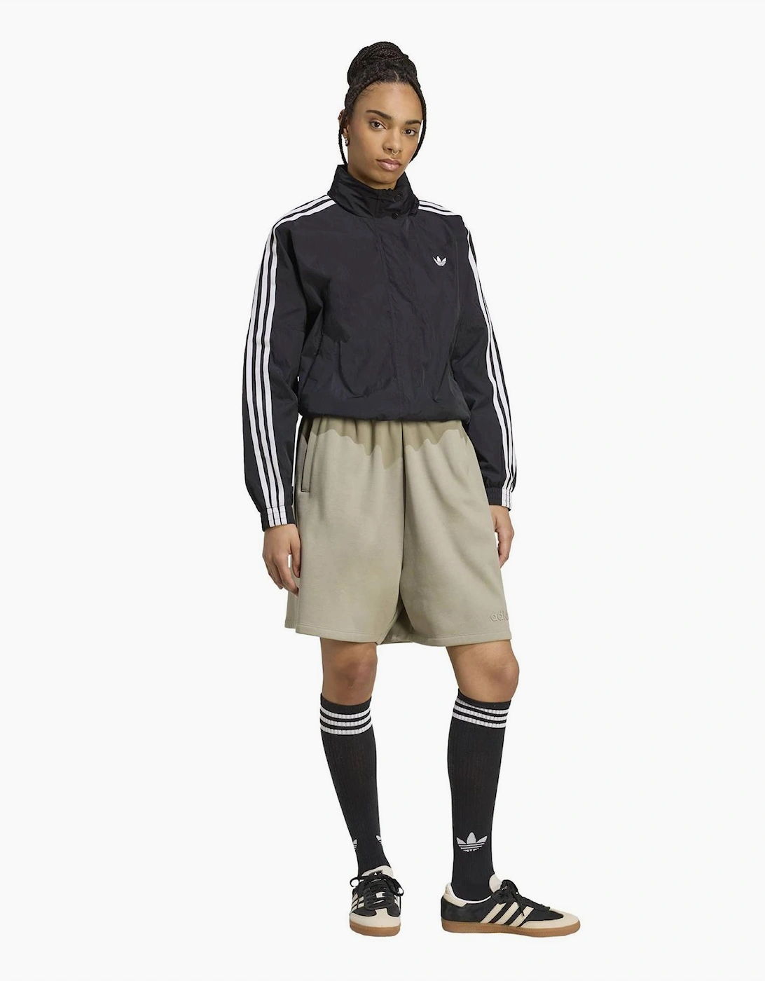 Ess Lin Solid Bermuda Sweat Shorts