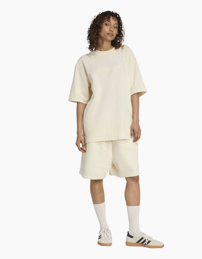Ess Lin Solid Bermuda Sweat Shorts