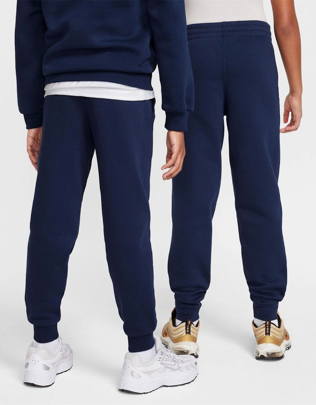 NSW Club Solid Patterned Slim Joggers
