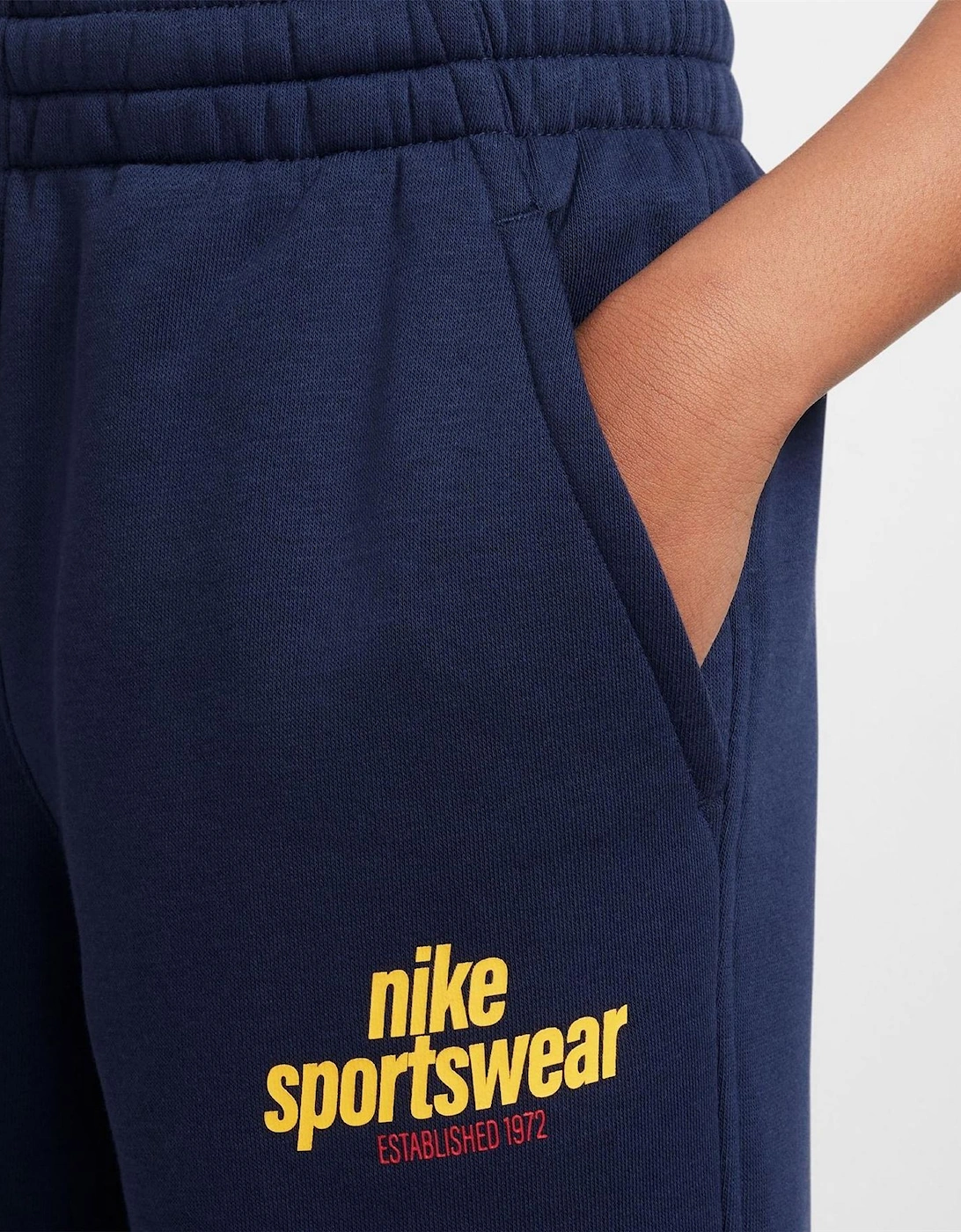 NSW Club Solid Patterned Slim Joggers