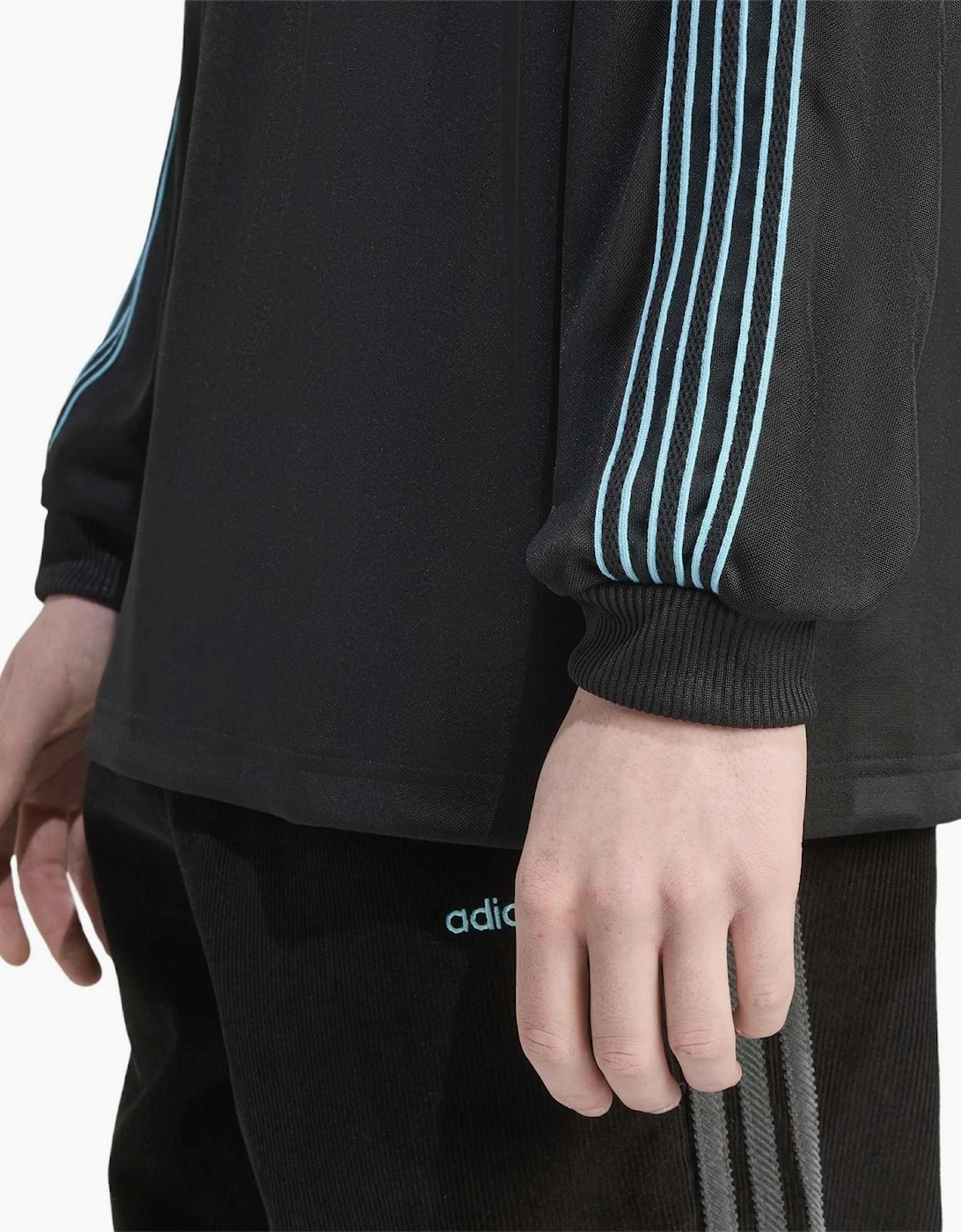 Three Stripes Side Stripes Three Bar Logo Ribbed Cuff Jacket