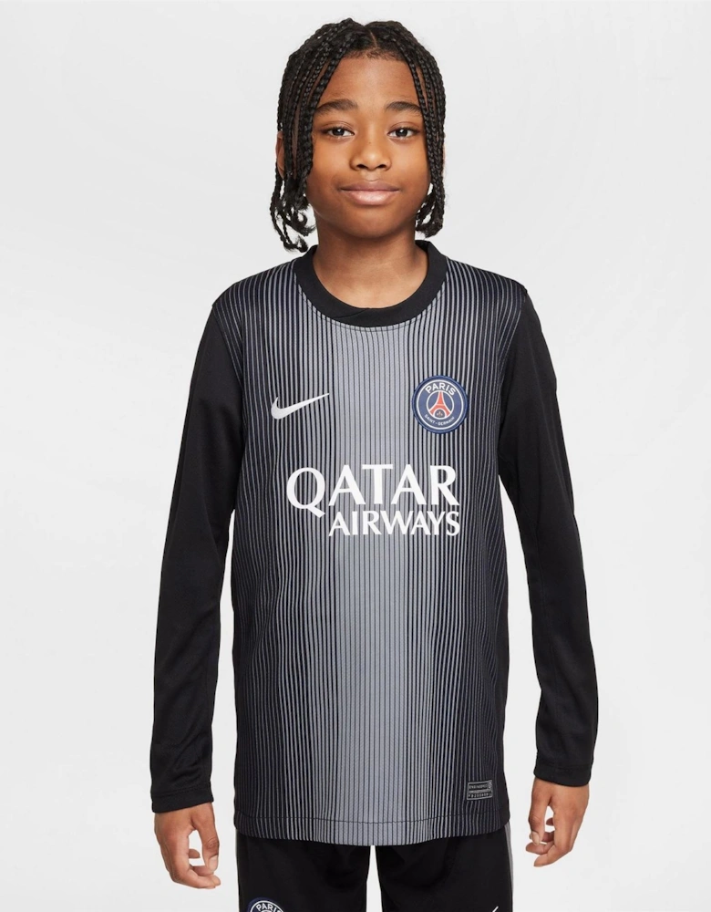 PSG Crew Neck Long Sleeve Jersey Athletic Top