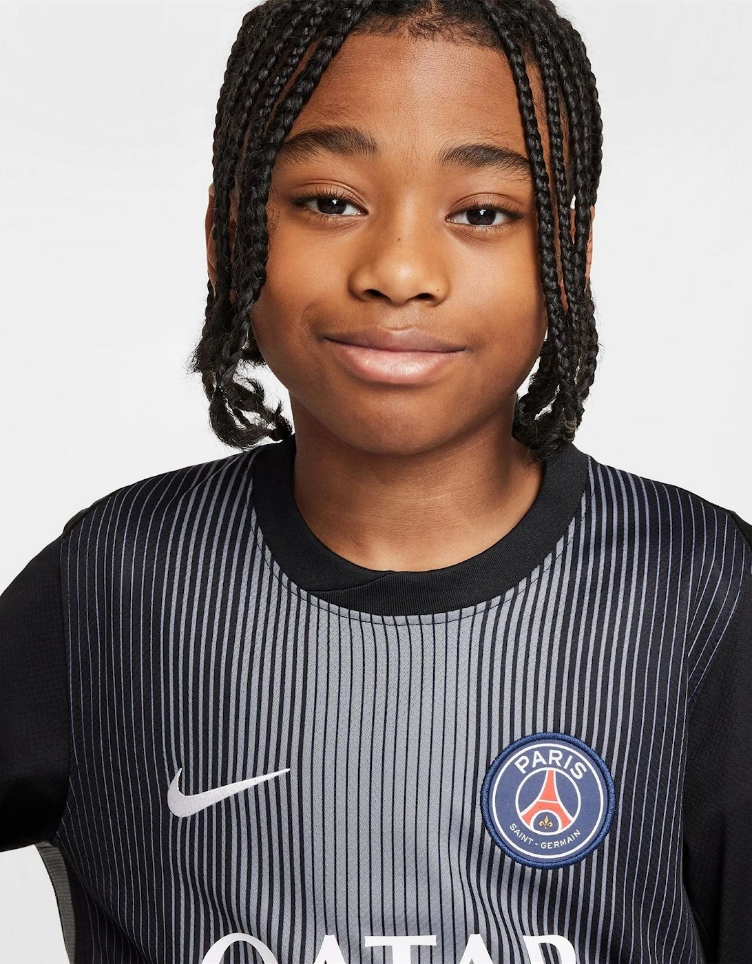 PSG Crew Neck Long Sleeve Jersey Athletic Top