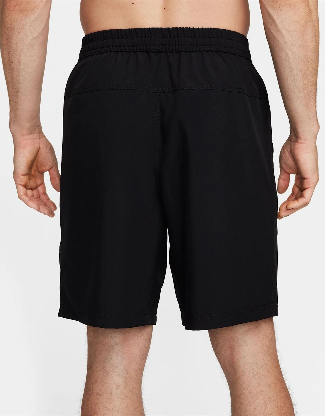 Form 9 Inch Solid Patterned Athletic Shorts