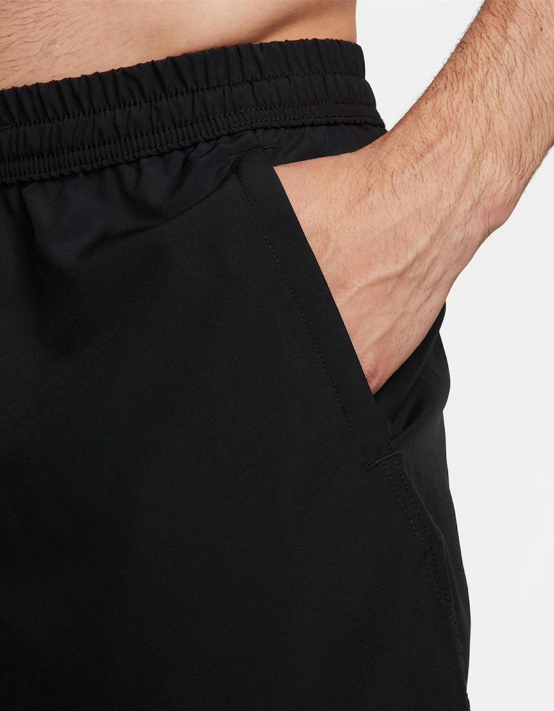 Form 9 Inch Solid Patterned Athletic Shorts