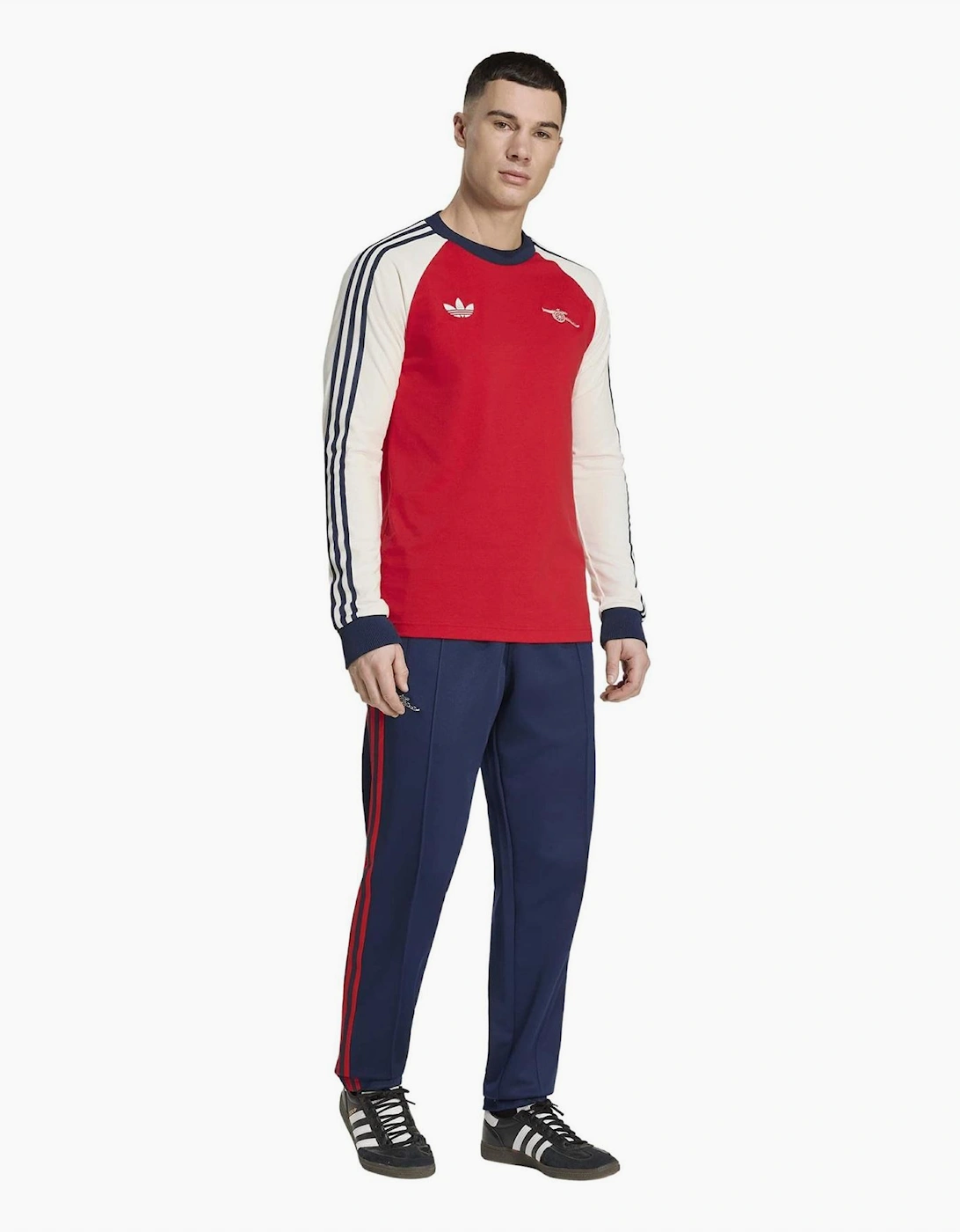 Arsenal Crew Neck Long Sleeve Raglan Jersey T-Shirt