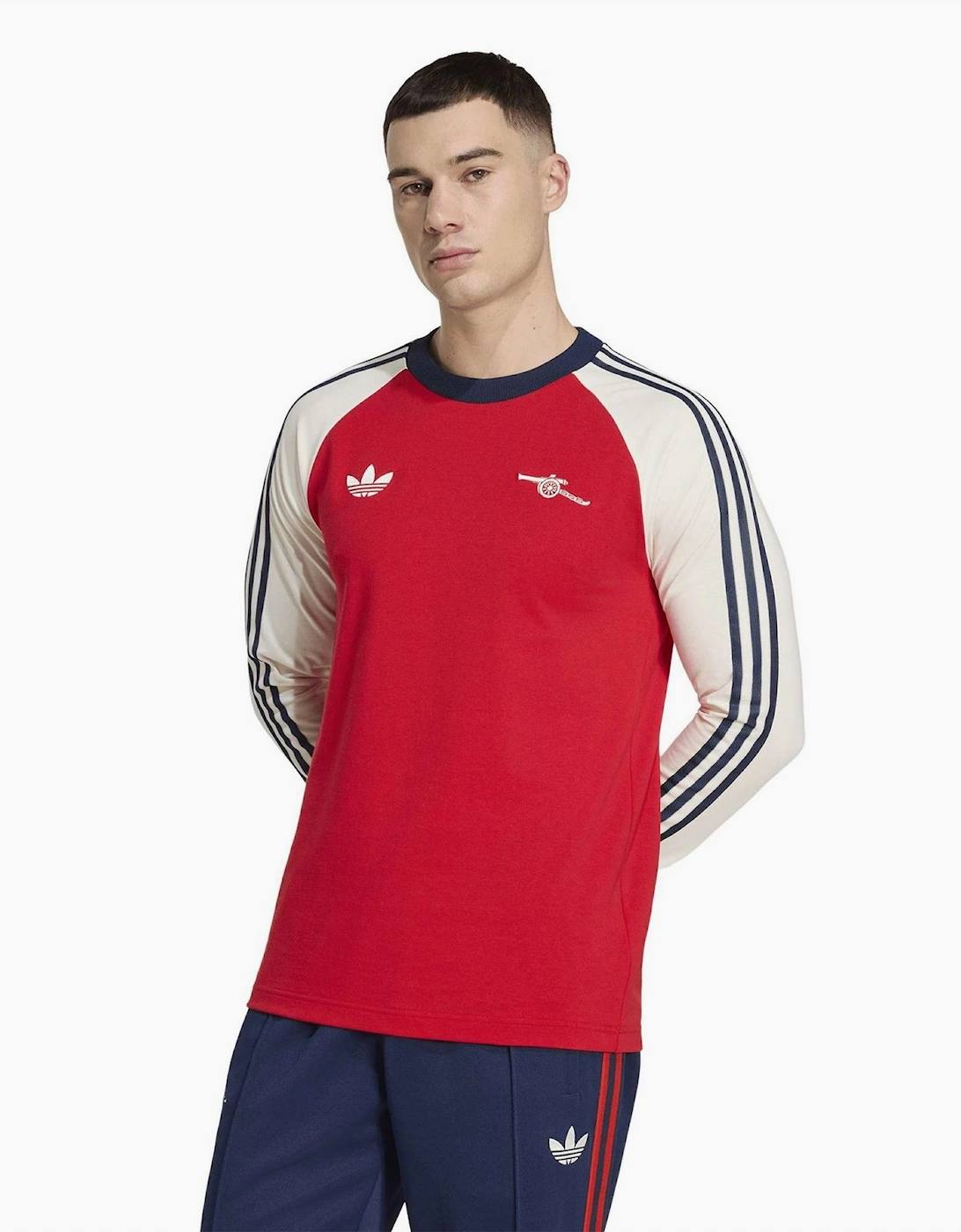 Arsenal Crew Neck Long Sleeve Raglan Jersey T-Shirt