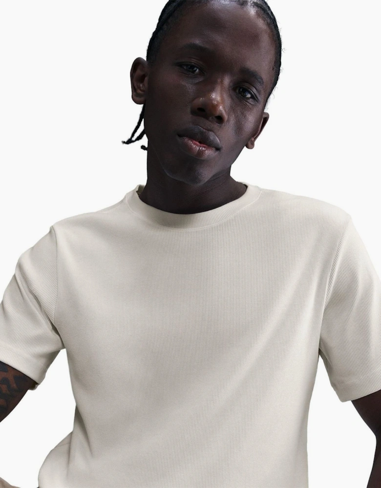 Crew Neck Short Sleeve Jersey T-Shirt