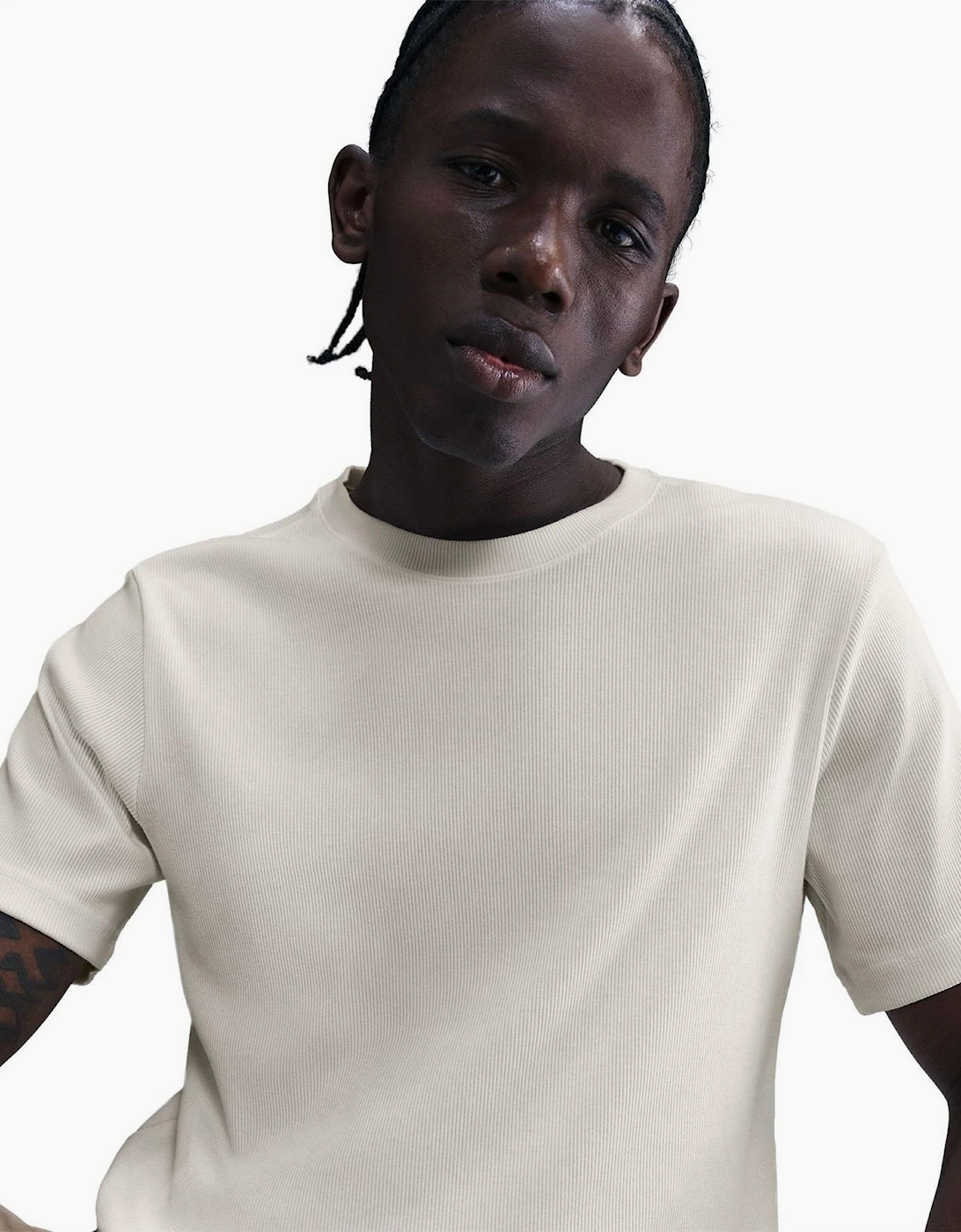 Crew Neck Short Sleeve Jersey T-Shirt