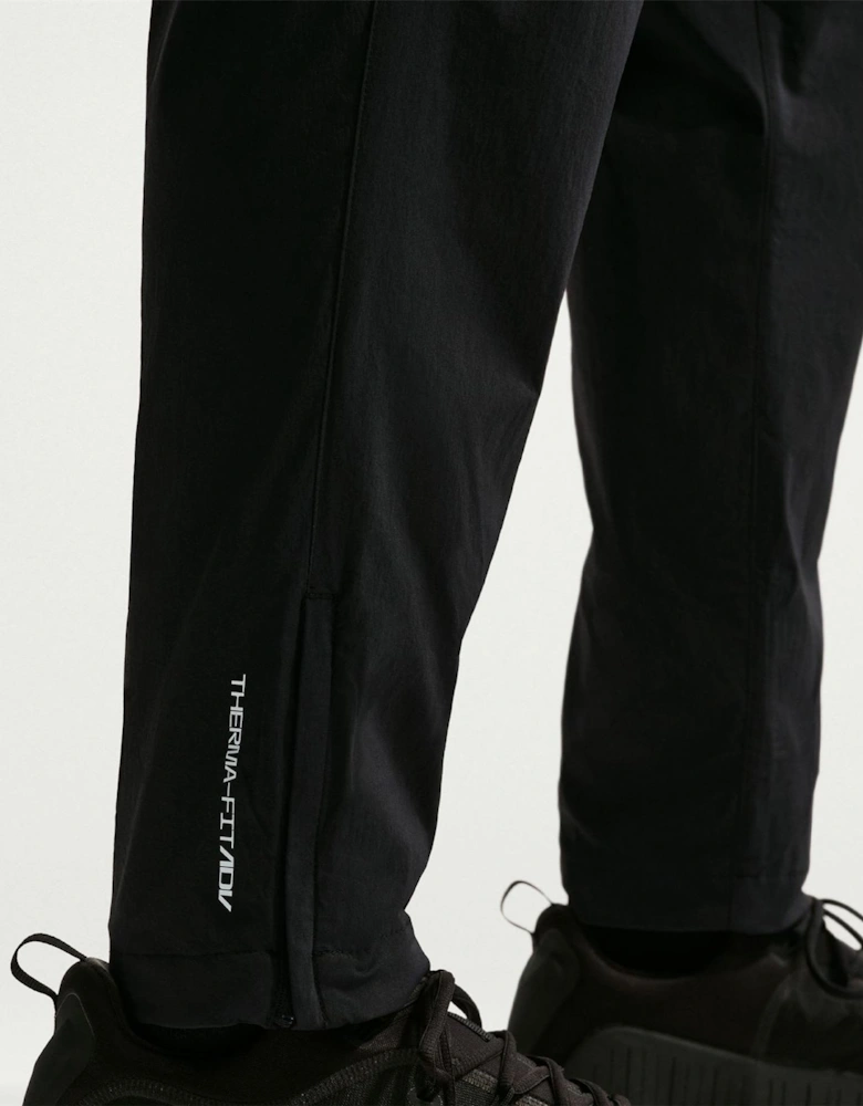 Therma Fit Solid Patterned Tapered Track Pants