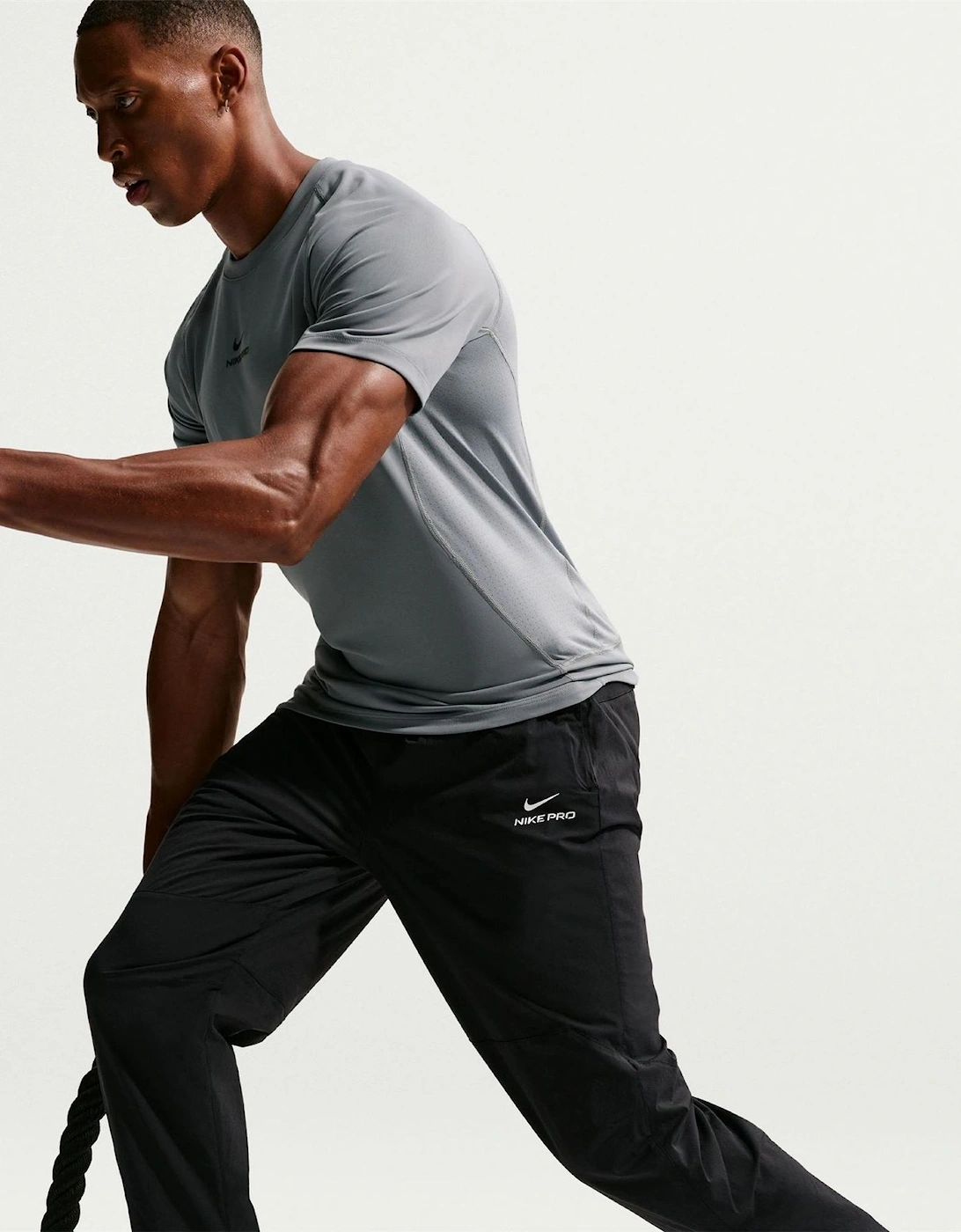 Therma Fit Solid Patterned Tapered Track Pants