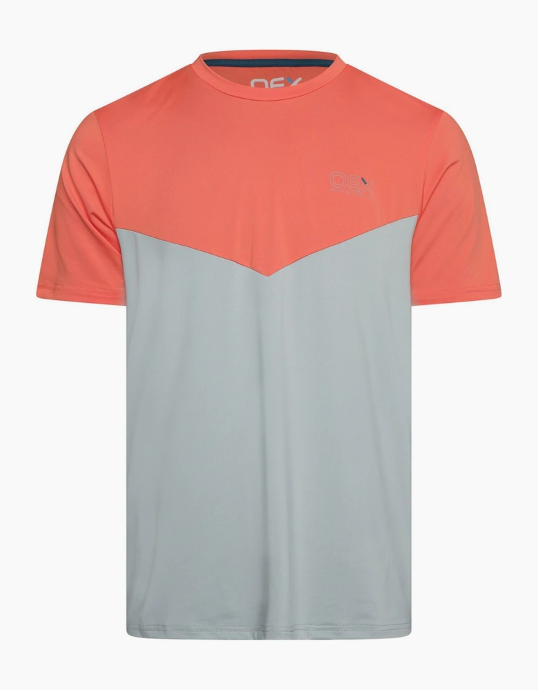 Flynn Logo Print Crew Neck Short Sleeve T-Shirt