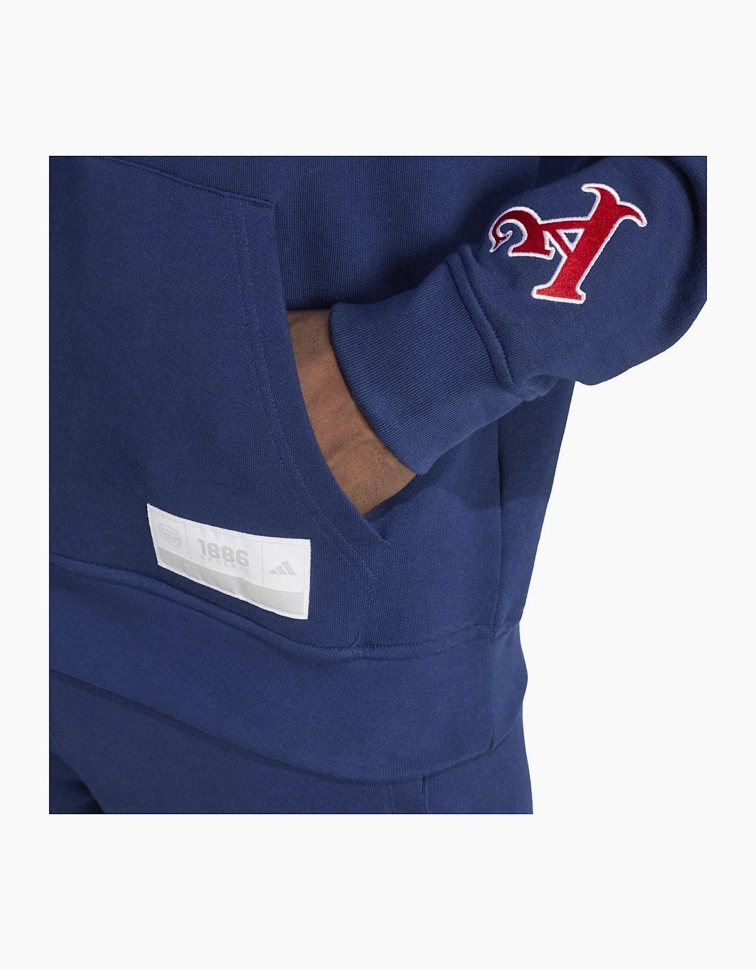 Arsenal Hooded Neck Long Sleeve Sweatshirt
