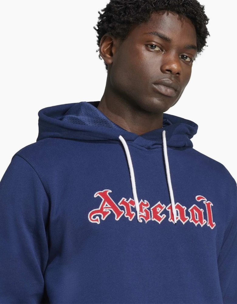 Arsenal Hooded Neck Long Sleeve Sweatshirt