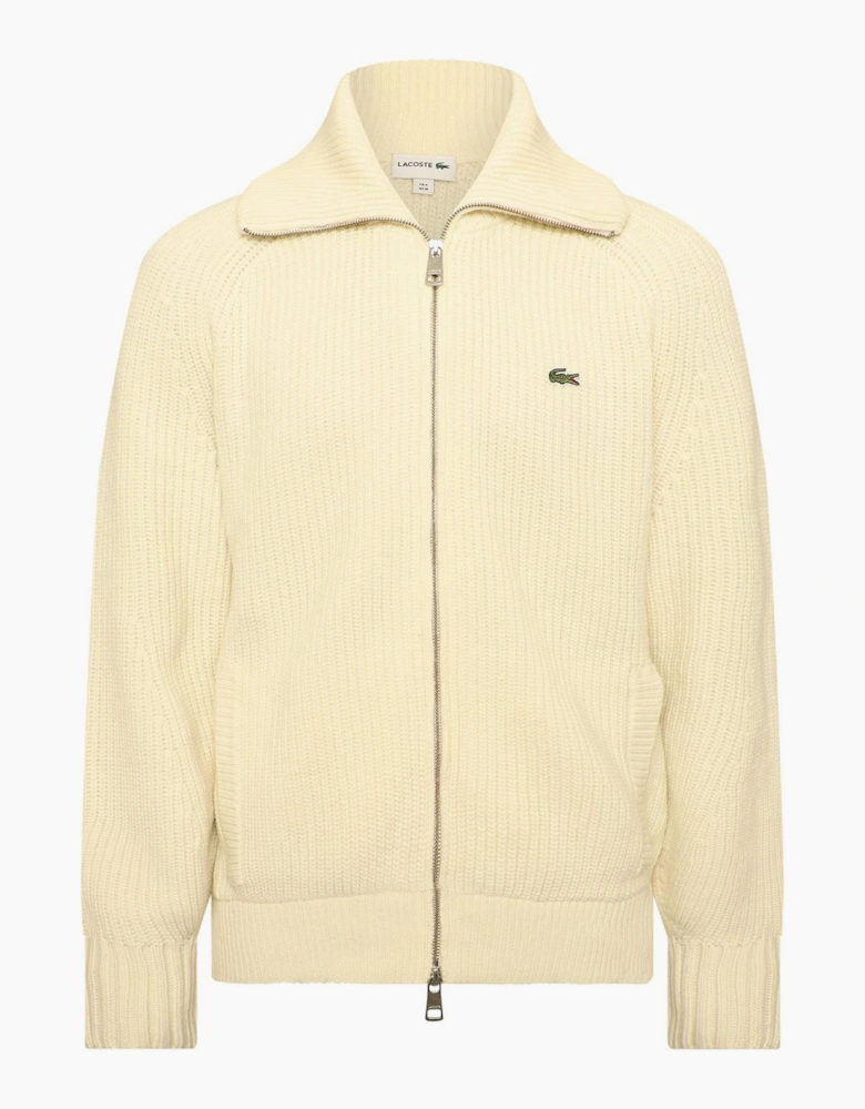 Full Zip Knitted Top