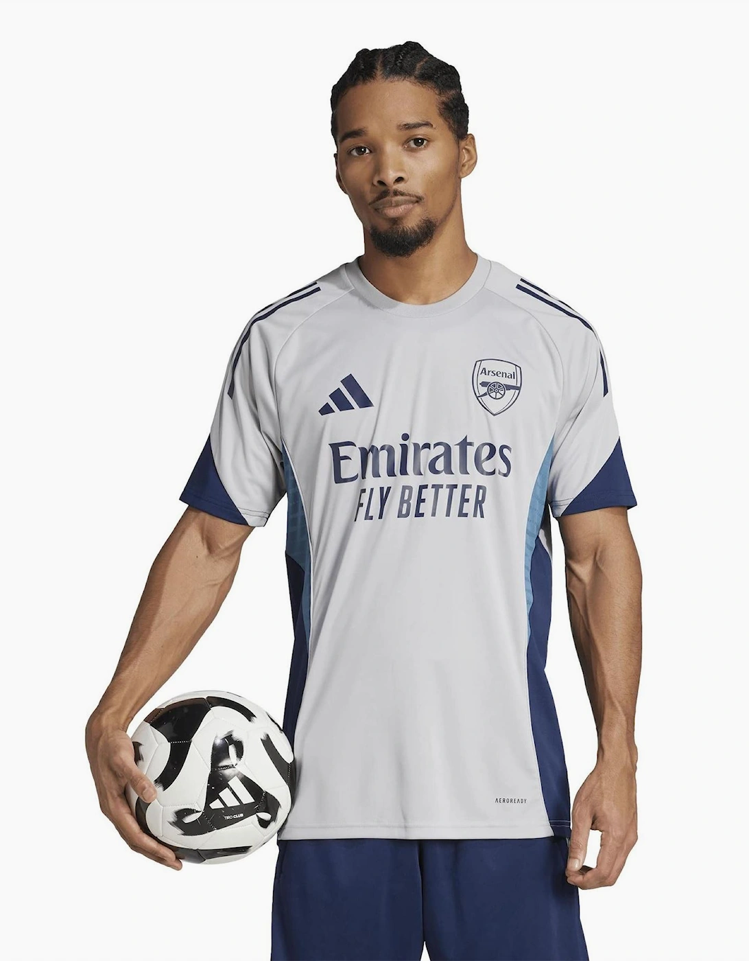 AFC Text Graphic Crew Neck Short Sleeve Jersey T-Shirt