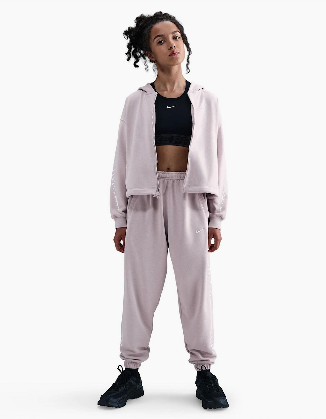 Solid Patterned Slim Joggers