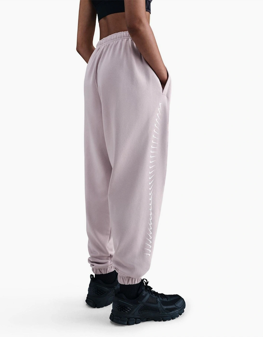 Solid Patterned Slim Joggers
