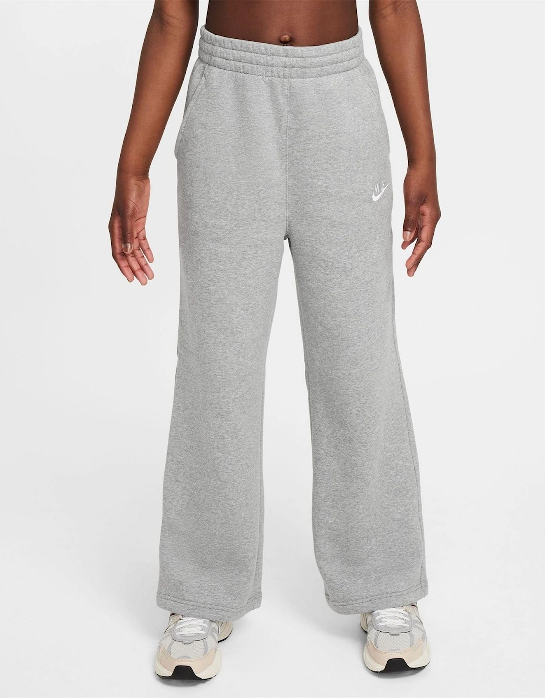 Club Solid Patterned Wide Fleece Sweatpants, 7 of 6