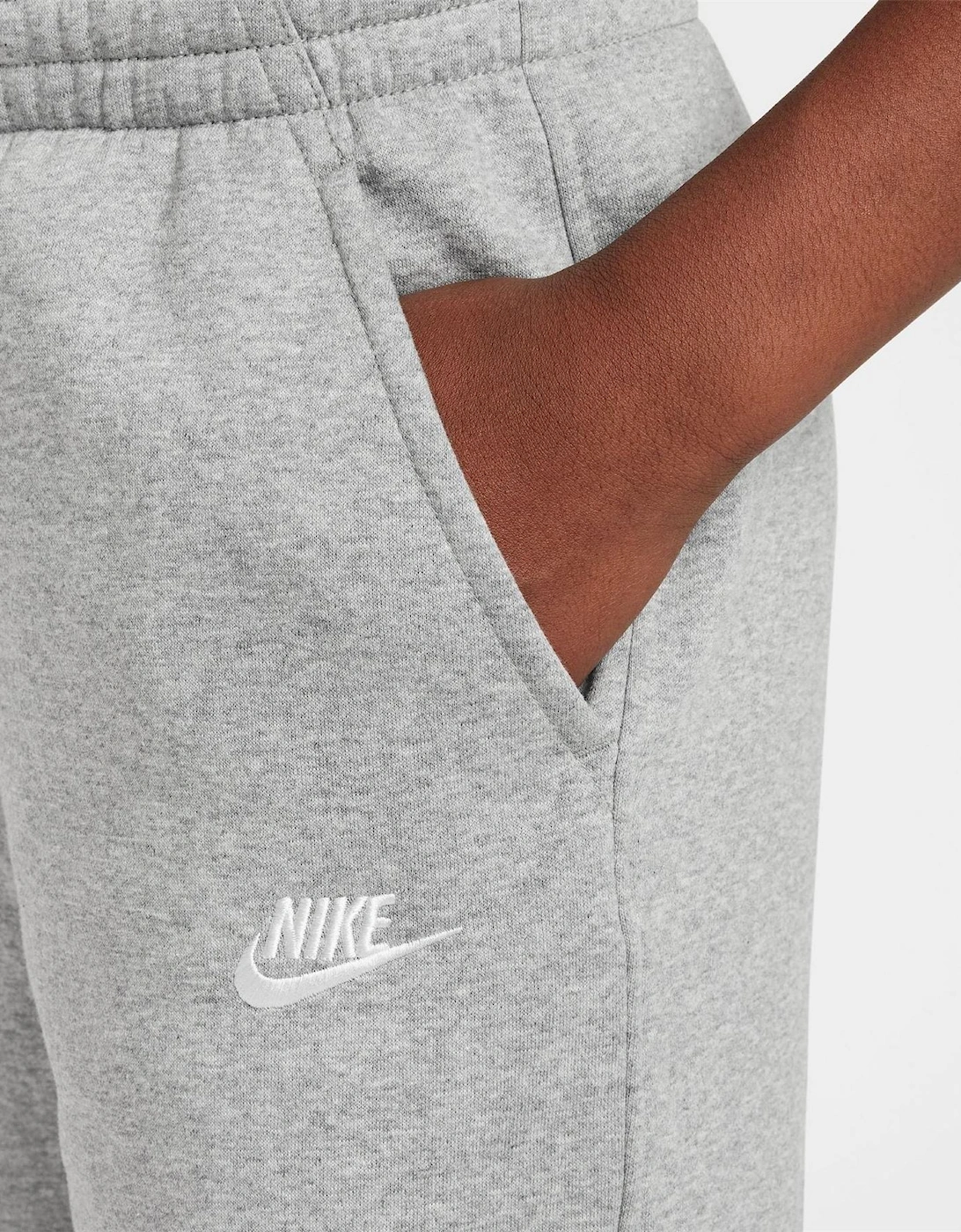 Club Solid Patterned Wide Fleece Sweatpants
